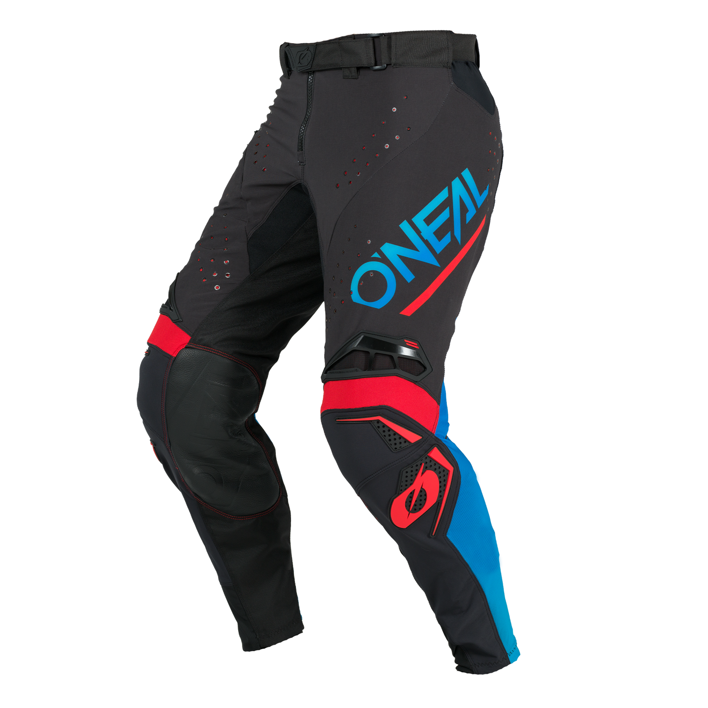 ONEAL 2025 LE PRODIGY BLACK/RED/BLUE GEAR SET