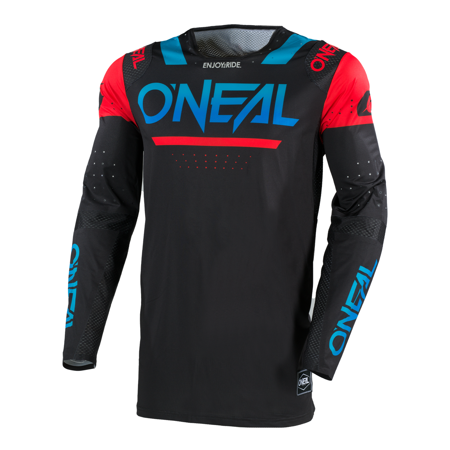 ONEAL 2025 LE PRODIGY BLACK/RED/BLUE GEAR SET