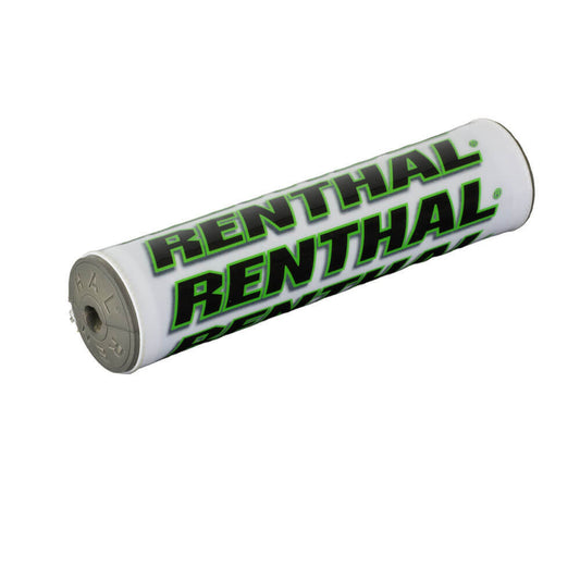 RENTHAL MINI SX 8.5" WHITE/GREEN BAR PAD