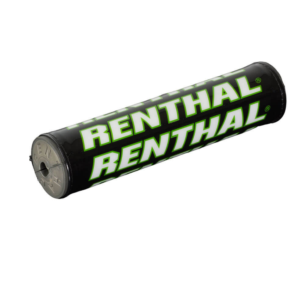 RENTHAL MINI SX 8.5" BLACK/WHITE/GREEN BAR PAD