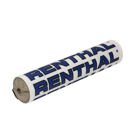 RENTHAL VINTAGE SX 10" WHITE/BLUE BAR PAD