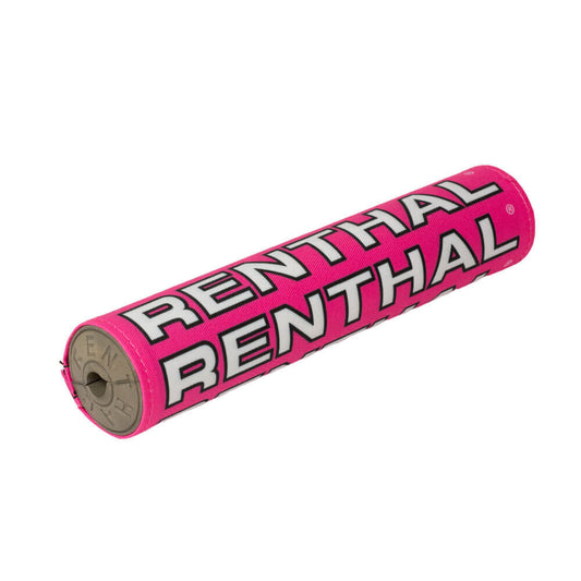 RENTHAL VINTAGE SX 10" PINK/WHITE BAR PAD