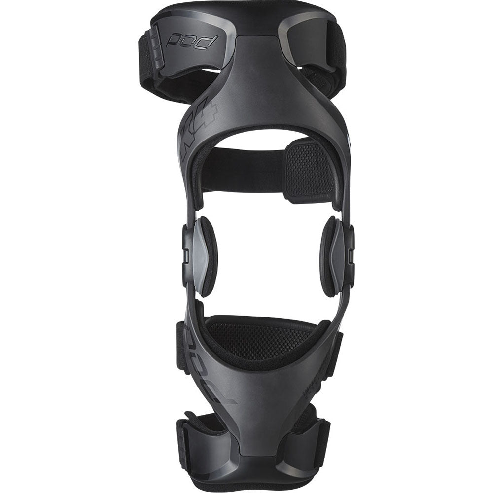 POD K4 2.0 GRAPHITE/BLACK YOUTH RIGHT KNEE BRACE