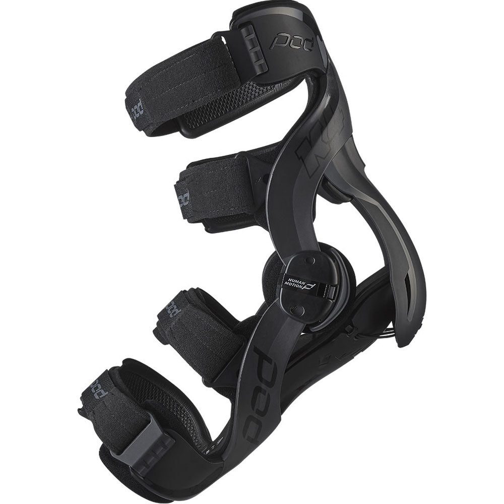 POD K4 2.0 GRAPHITE/BLACK YOUTH RIGHT KNEE BRACE