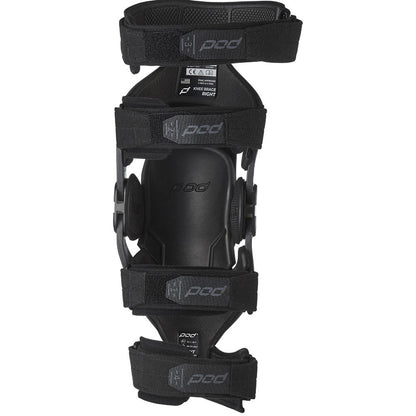 POD K4 2.0 GRAPHITE/BLACK YOUTH RIGHT KNEE BRACE