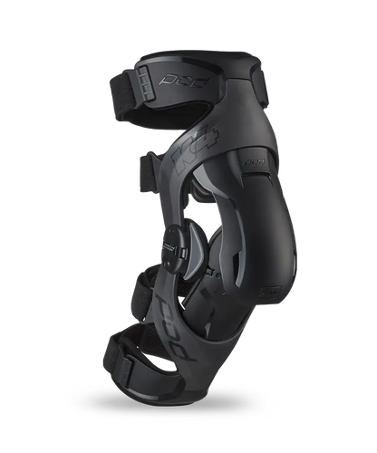 POD K4 2.0 GRAPHITE/BLACK KNEE BRACE SET