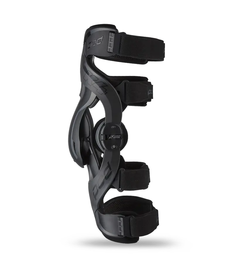 POD K4 2.0 GRAPHITE/BLACK KNEE BRACE SET