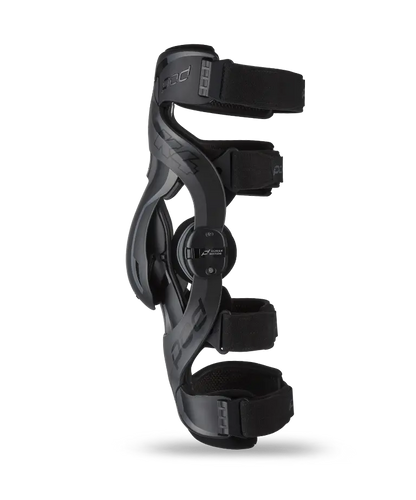 POD K4 2.0 GRAPHITE/BLACK KNEE BRACE SET