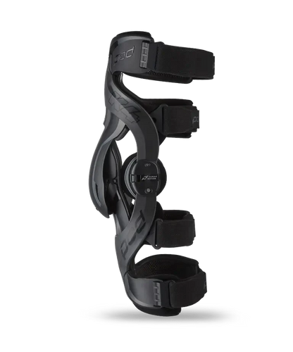 POD K4 2.0 GRAPHITE/BLACK YOUTH KNEE BRACE SET