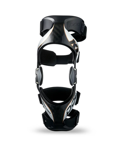 POD K8 2.0 CARBON/SILVER KNEE BRACE SET