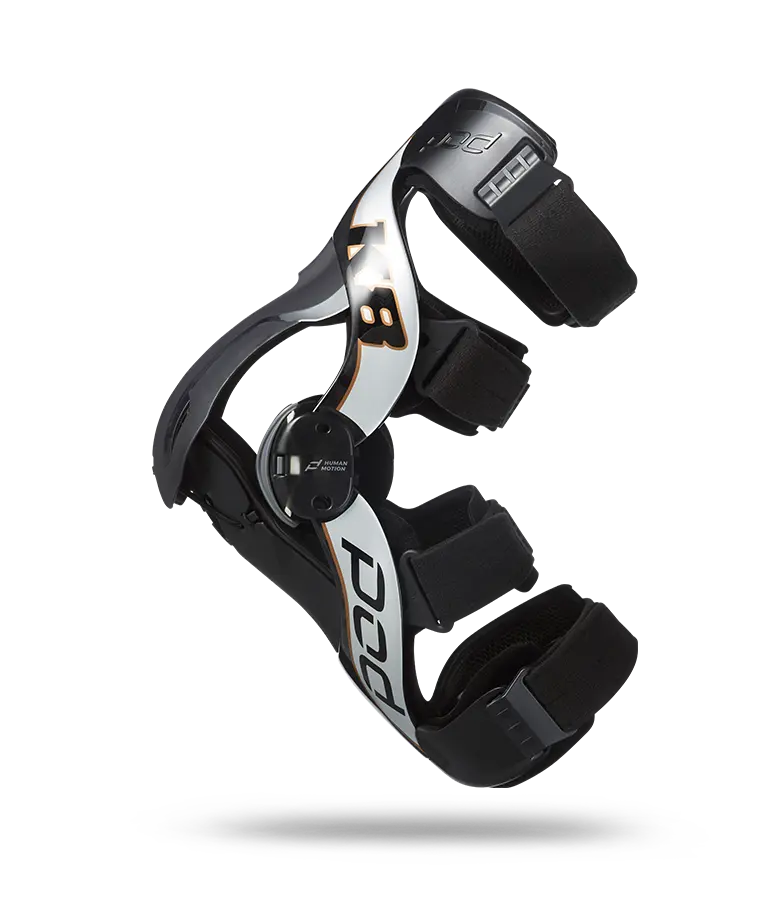 POD K8 2.0 CARBON/SILVER KNEE BRACE SET