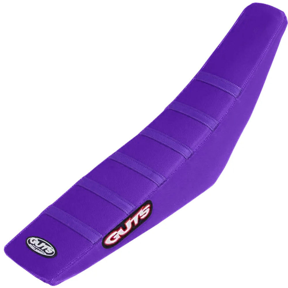 GUTS RIBBED SEAT COVER YAMAHA YZ125/YZ250 22-25 YZ125X/YZ250X 23-25 PURPLE/PURPLE/PURPLE