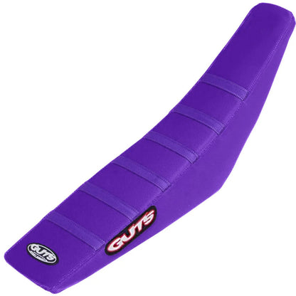 GUTS RIBBED SEAT COVER YAMAHA YZ125/YZ250 22-25 YZ125X/YZ250X 23-25 PURPLE/PURPLE/PURPLE