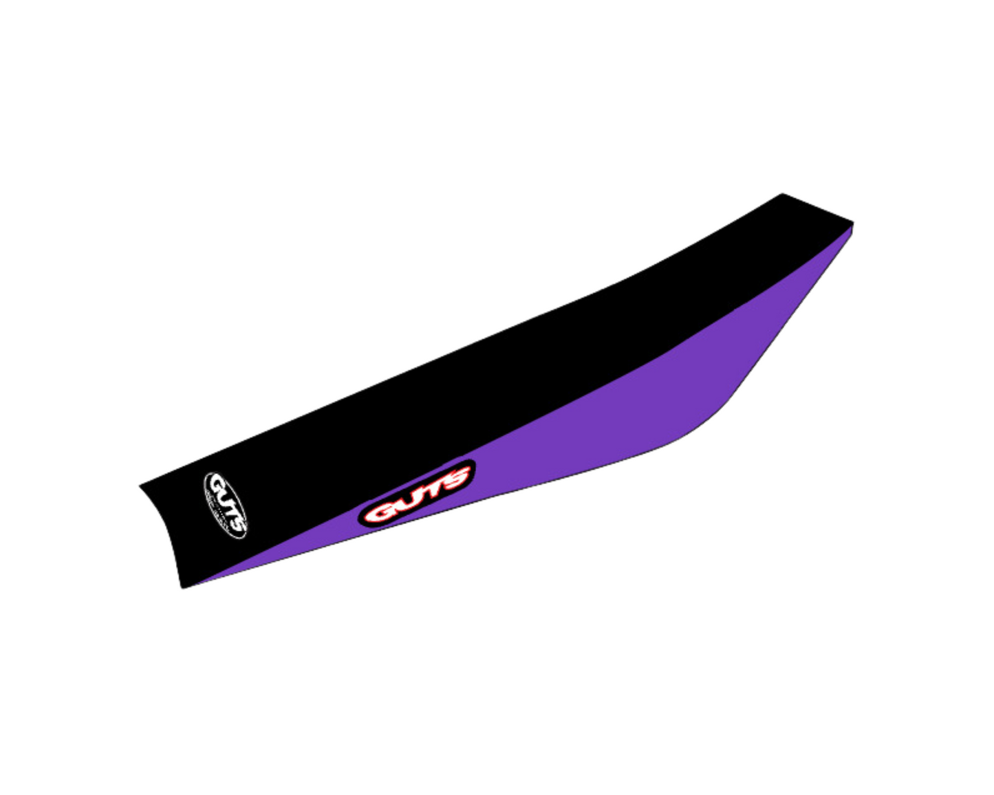 GUTS RIBBED SEAT COVER YAMAHA YZ450F 23-25 YZ250F/YZ450FX/WR450F 24-25 YZ250FX/WR250F 2025 BLACK/PURPLE/BLACK