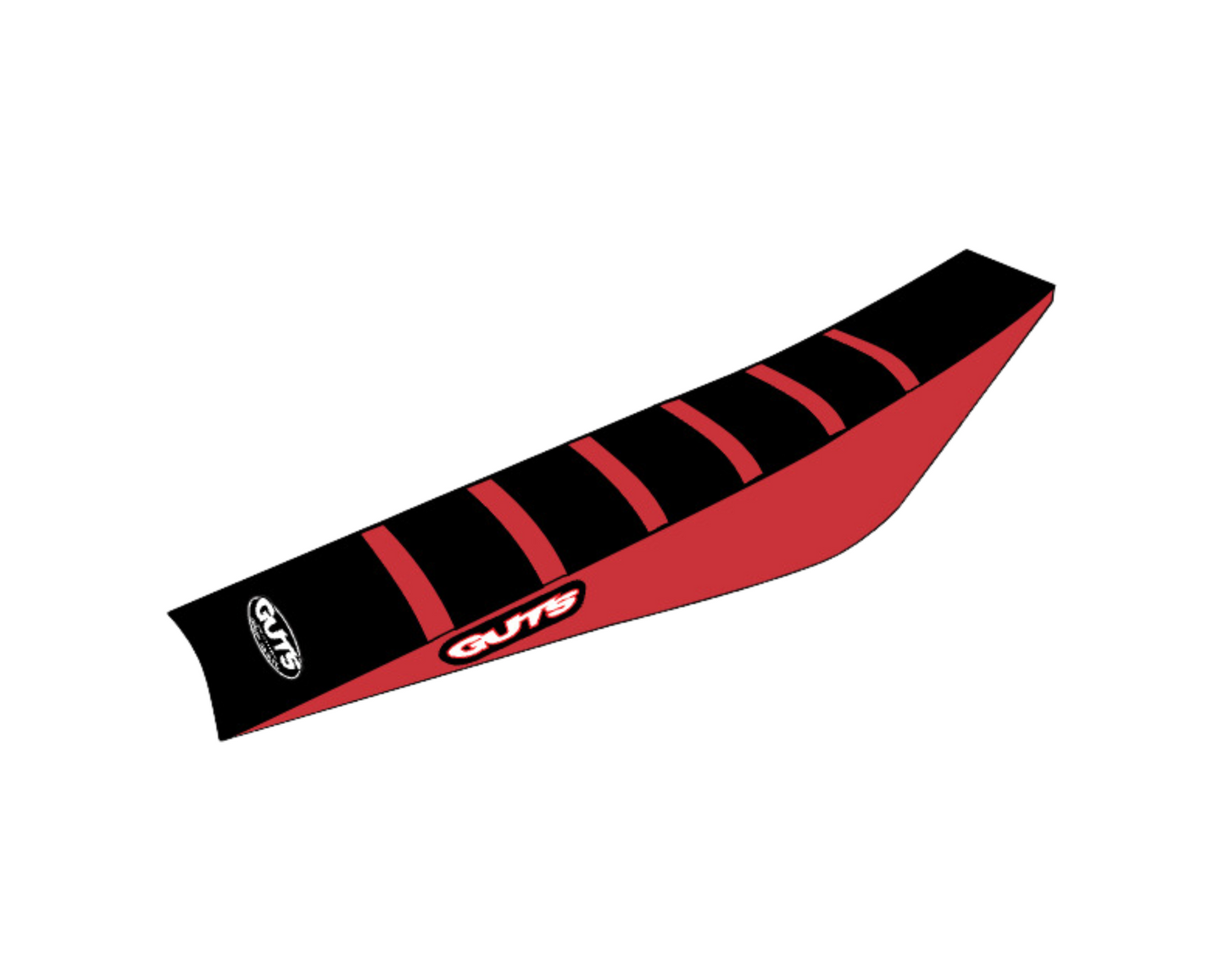 GUTS RIBBED SEAT COVER HONDA CRF450R/CRF450RX 21-25 CRF250R/CRF250RX 22-25 RED/RED/BLACK