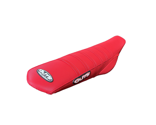 GUTS RJ WING RIBBED SEAT COVER GASGAS MC/EC/EX 24-25 RED/RED/RED