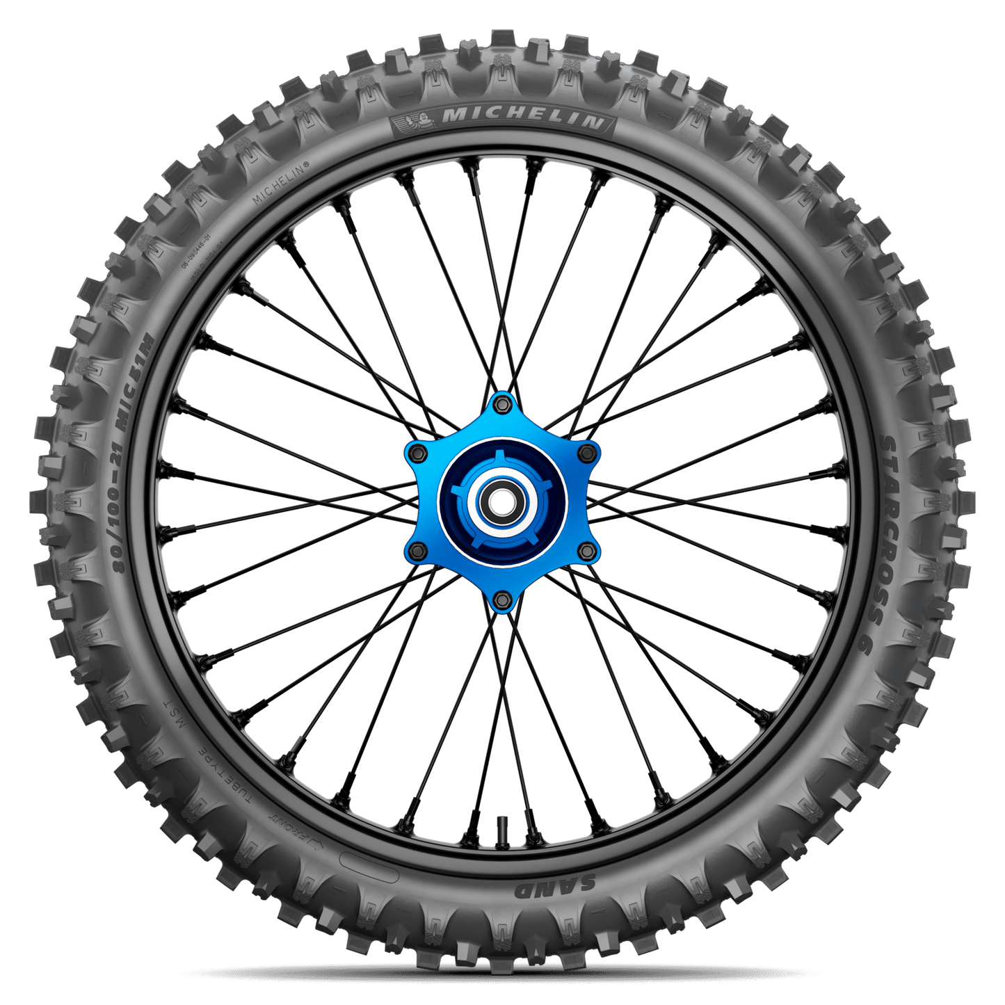 MICHELIN STARCROSS 6 80/100-21 SAND FRONT TYRE