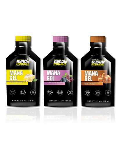 RYNO POWER MANA MIXED BERRY PERFORMANCE GEL 12 x 32G CADDY