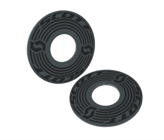 SCOTT LOGO BLACK/GREY GRIP DONUTS