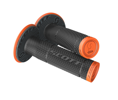 SCOTT SX II BLACK/NEON ORANGE GRIPS