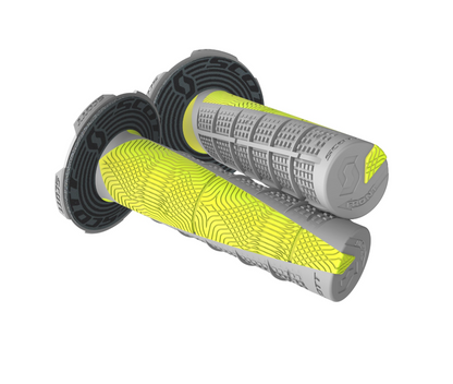 SCOTT DUECE GREY/NEON YELLOW GRIPS