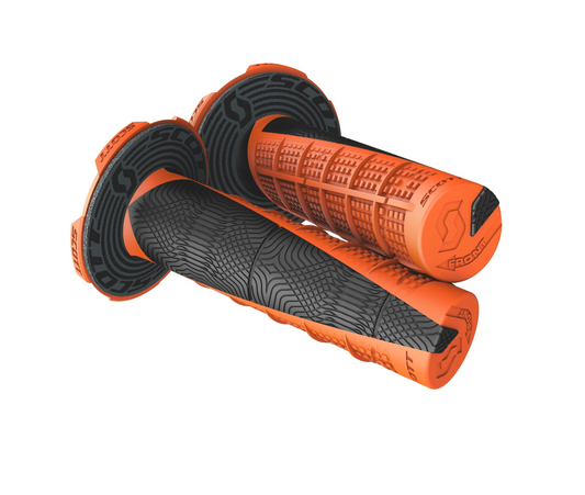 SCOTT DUECE ORANGE/BLACK GRIPS