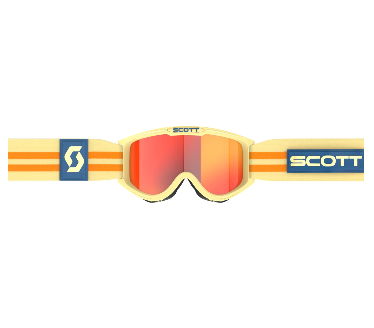 SCOTT 89X ERA BEIGE/ORANGE CHROME GOGGLES