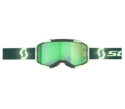 SCOTT FURY DARK GREEN/MINT GREEN/GREEN CHROME WORKS GOGGLES