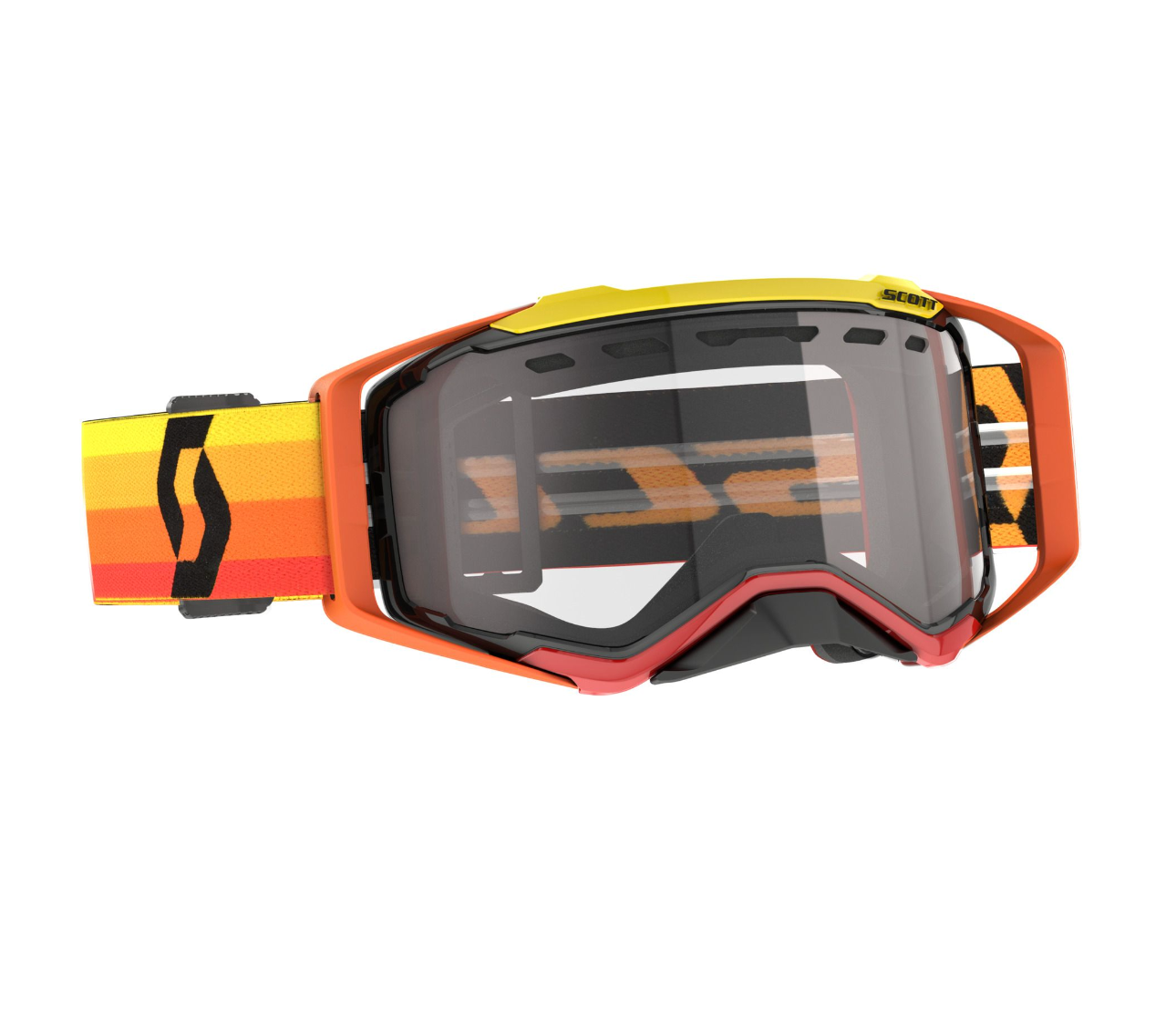 SCOTT PROSPECT ENDURO ORANGE/YELLOW/CLEAR GOGGLES