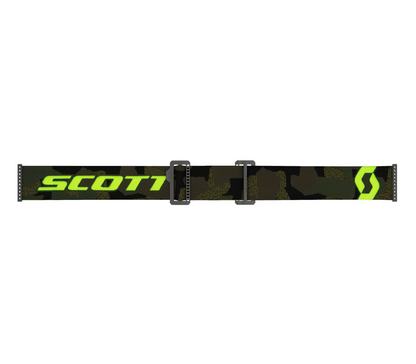 SCOTT PROSPECT KHAKI GREEN/NEON YELLOW/LIGHT SENSITIVE GREY GOGGLES