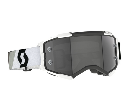 SCOTT FURY PREMIUM BLACK/WHITE/LIGHT SENSITIVE GREY WORKS GOGGLES