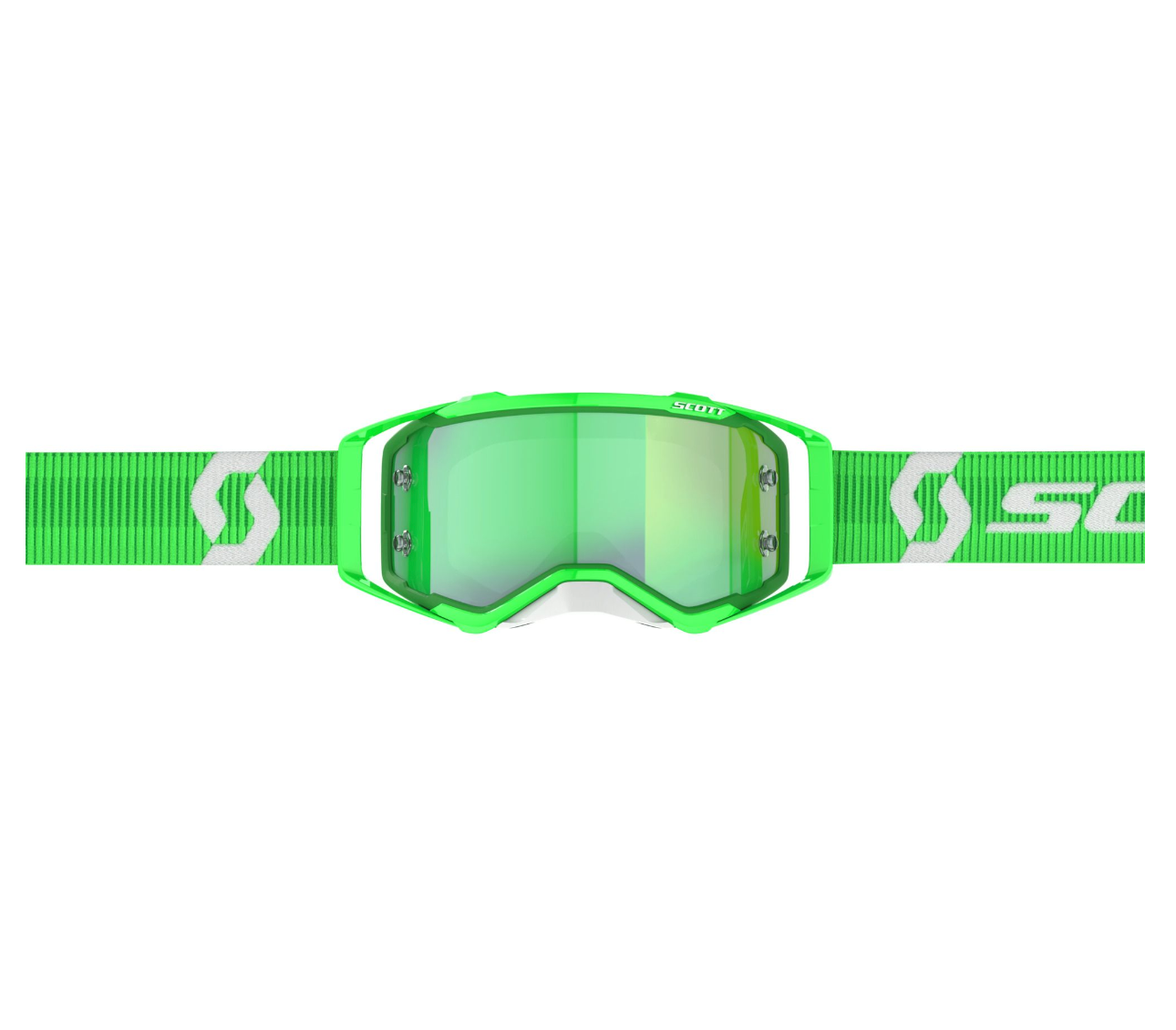 SCOTT PROSPECT GREEN/WHITE/GREEN CHROME WORKS GOGGLES