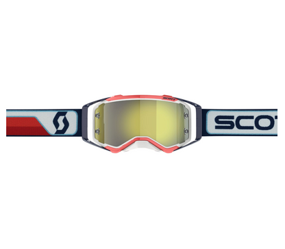 SCOTT PROSPECT RED/WHITE/YELLOW CHROME WORKS GOGGLES