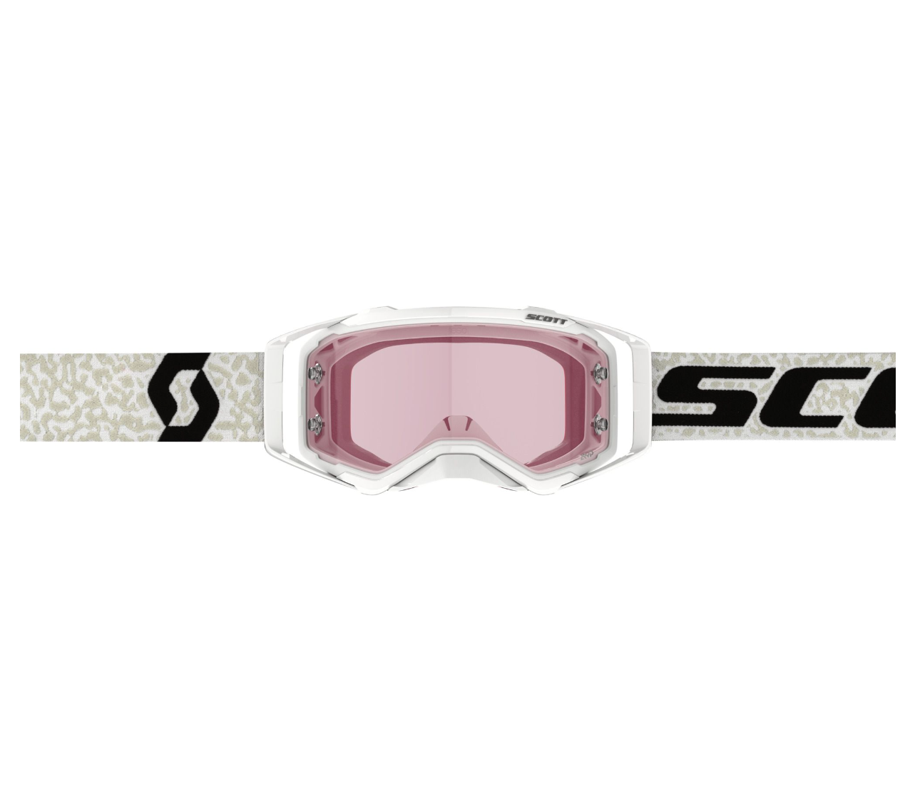 SCOTT PROSPECT AMPLIFIER WHITE/BLACK/ROSE WORKS GOGGLES