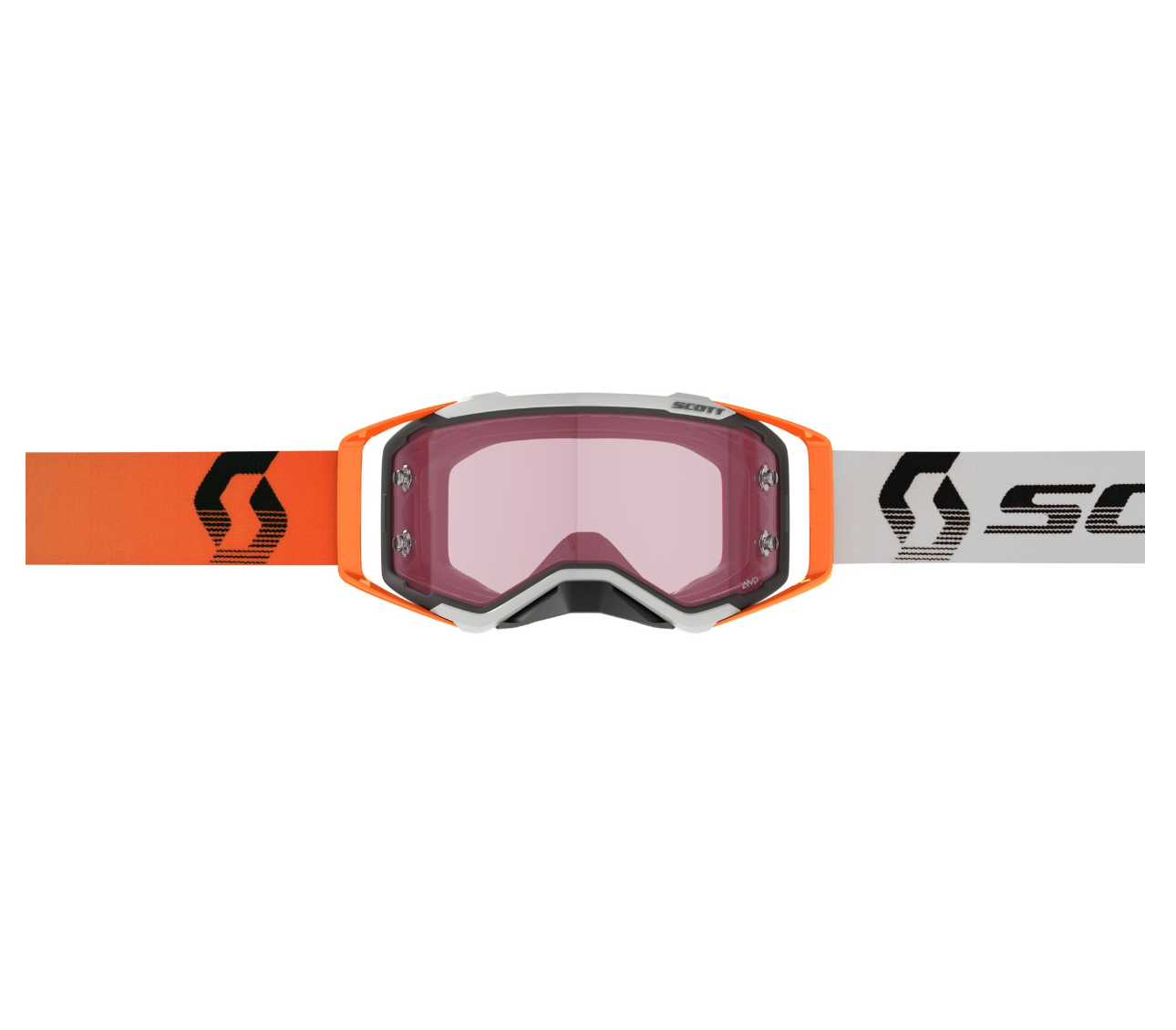 SCOTT PROSPECT AMPLIFIER GREY/ORANGE/ROSE WORKS GOGGLES