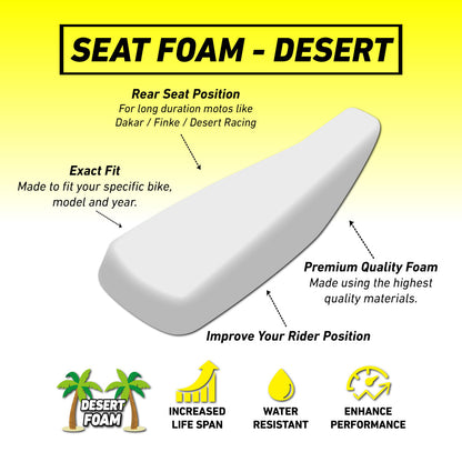 STRIKE SEATS DESERT SEAT FOAM KAWASAKI KX250F/KX250X 21-24 KX450F/KX450X 19-23