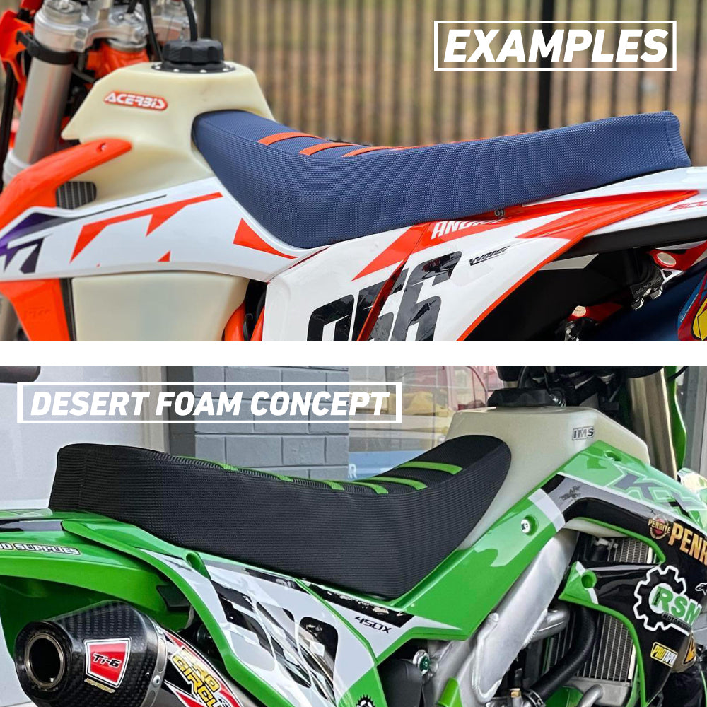 STRIKE SEATS DESERT SEAT FOAM KAWASAKI KX250F/KX250X 21-24 KX450F/KX450X 19-23