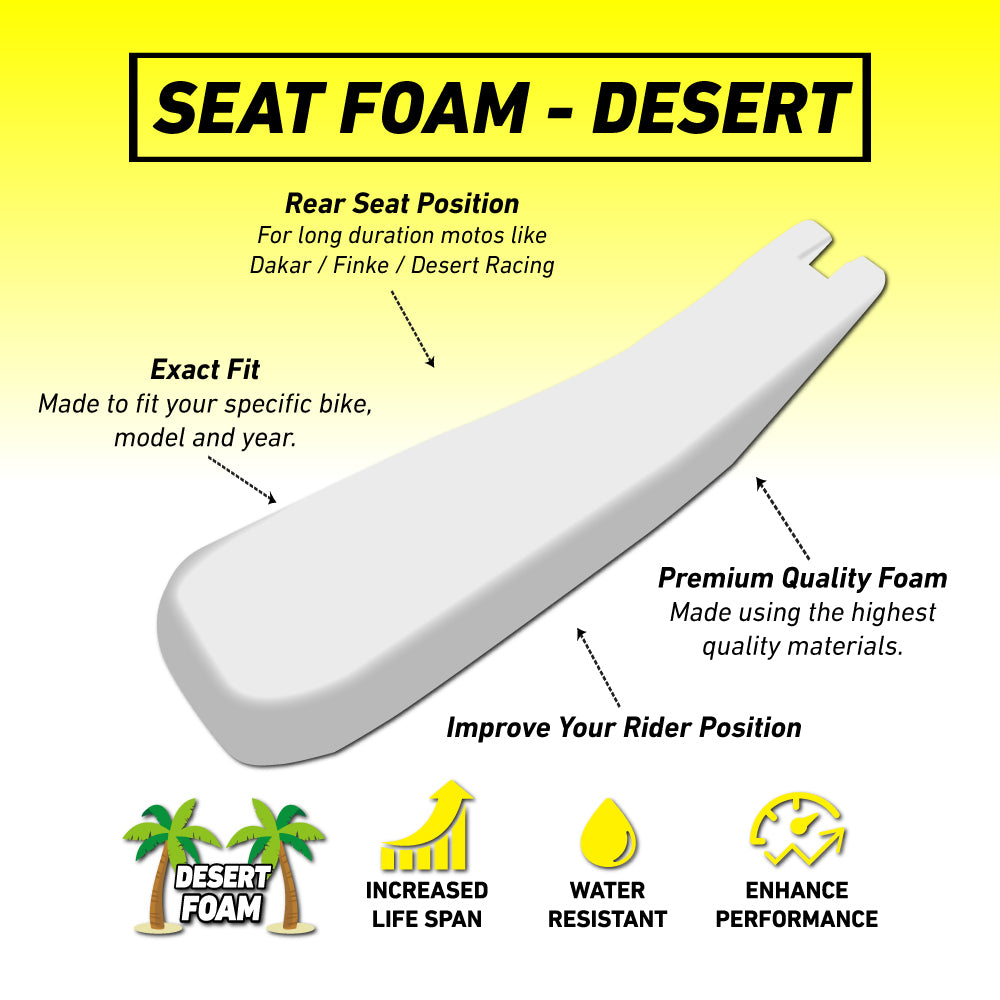 STRIKE SEATS DESERT SEAT FOAM HUSQVARNA FC/TC/FX/TX 23-24 FE/TE 2024