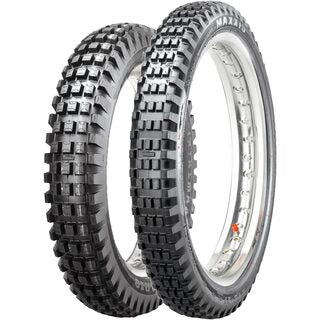 MAXXIS TRIALMAXX 4.00R18 REAR 2.75-21 FRONT TRIALS TYRE SET