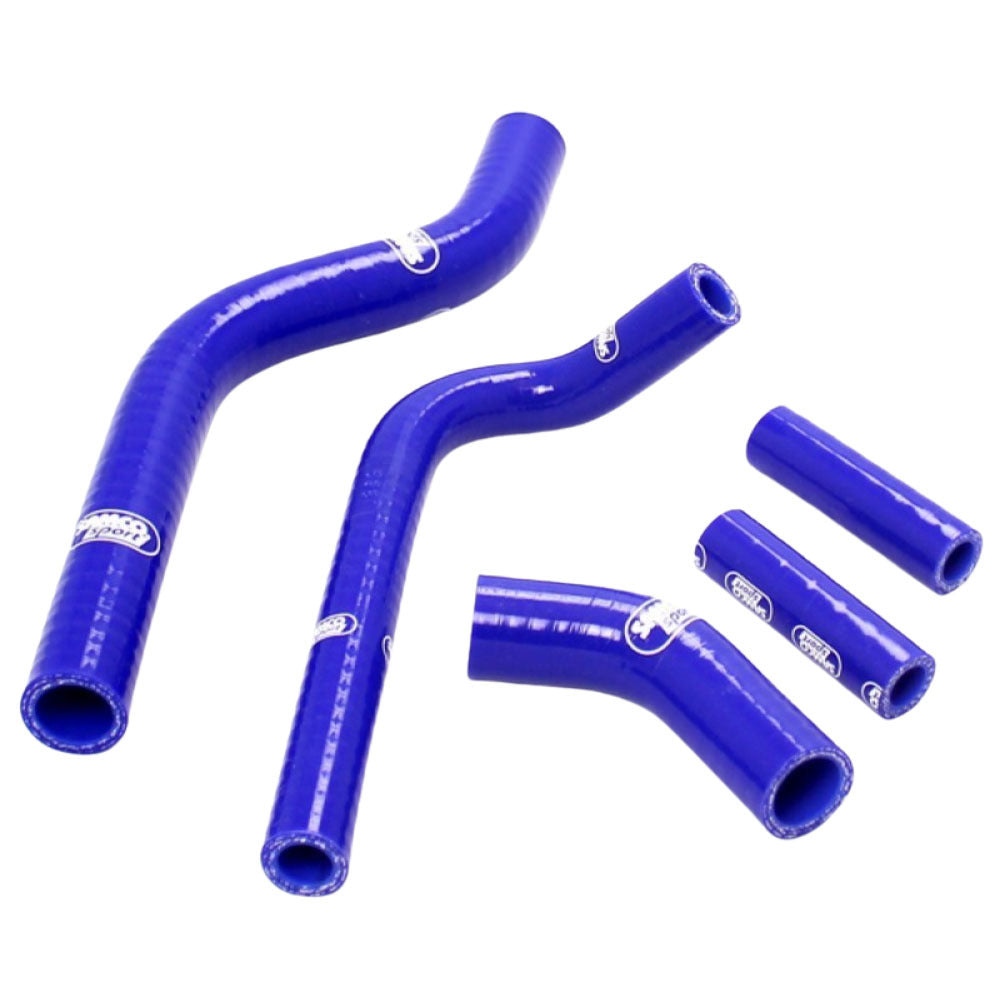 SAMCO SPORT KAWASAKI KX250F 04-05 OEM DESIGN BLUE RADIATOR HOSE KIT