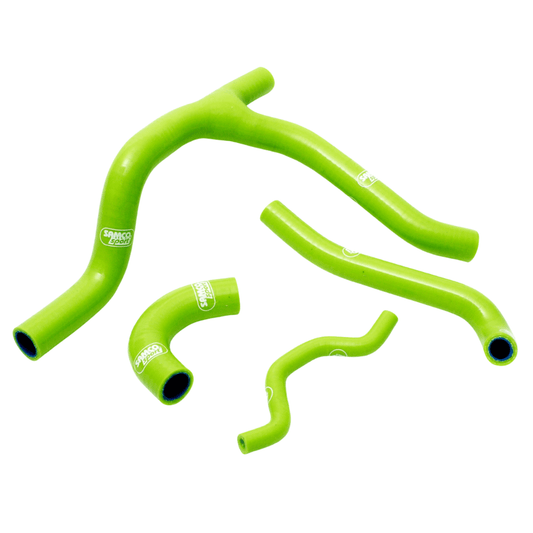 SAMCO SPORT KAWASAKI KX250F 06-08 OEM DESIGN GREEN RADIATOR HOSE KIT