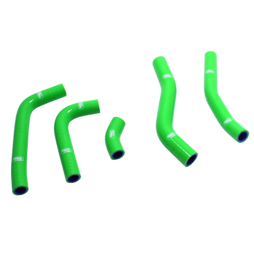 SAMCO SPORT KAWASAKI KX250F 21-24 OEM DESIGN GREEN RADIATOR HOSE KIT