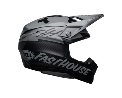 BELL 2024 LE MOTO-10 SPHERICAL FASTHOUSE BMF GREY/BLACK HELMET