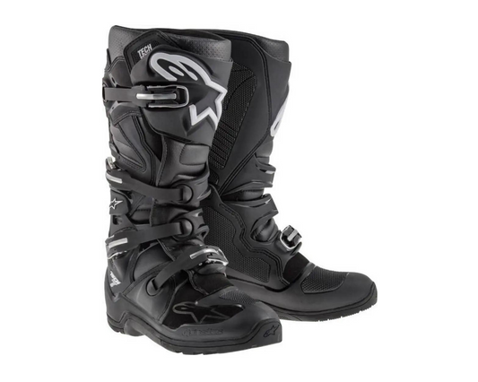 ALPINESTARS 2025 TECH 7 ENDURO BLACK BOOTS