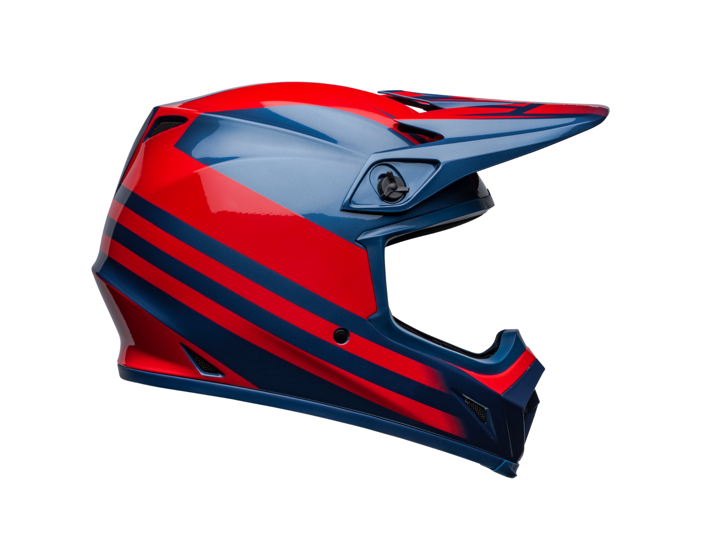 BELL MX-9 MIPS DISRUPT TRUE BLUE/RED HELMET