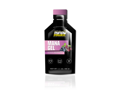 RYNO POWER MANA MIXED BERRY PERFORMANCE GEL 12 x 32G CADDY