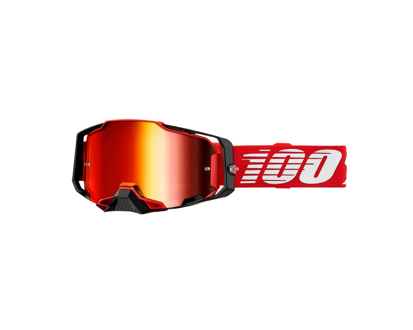 100% ARMEGA RED MIRROR GOGGLES