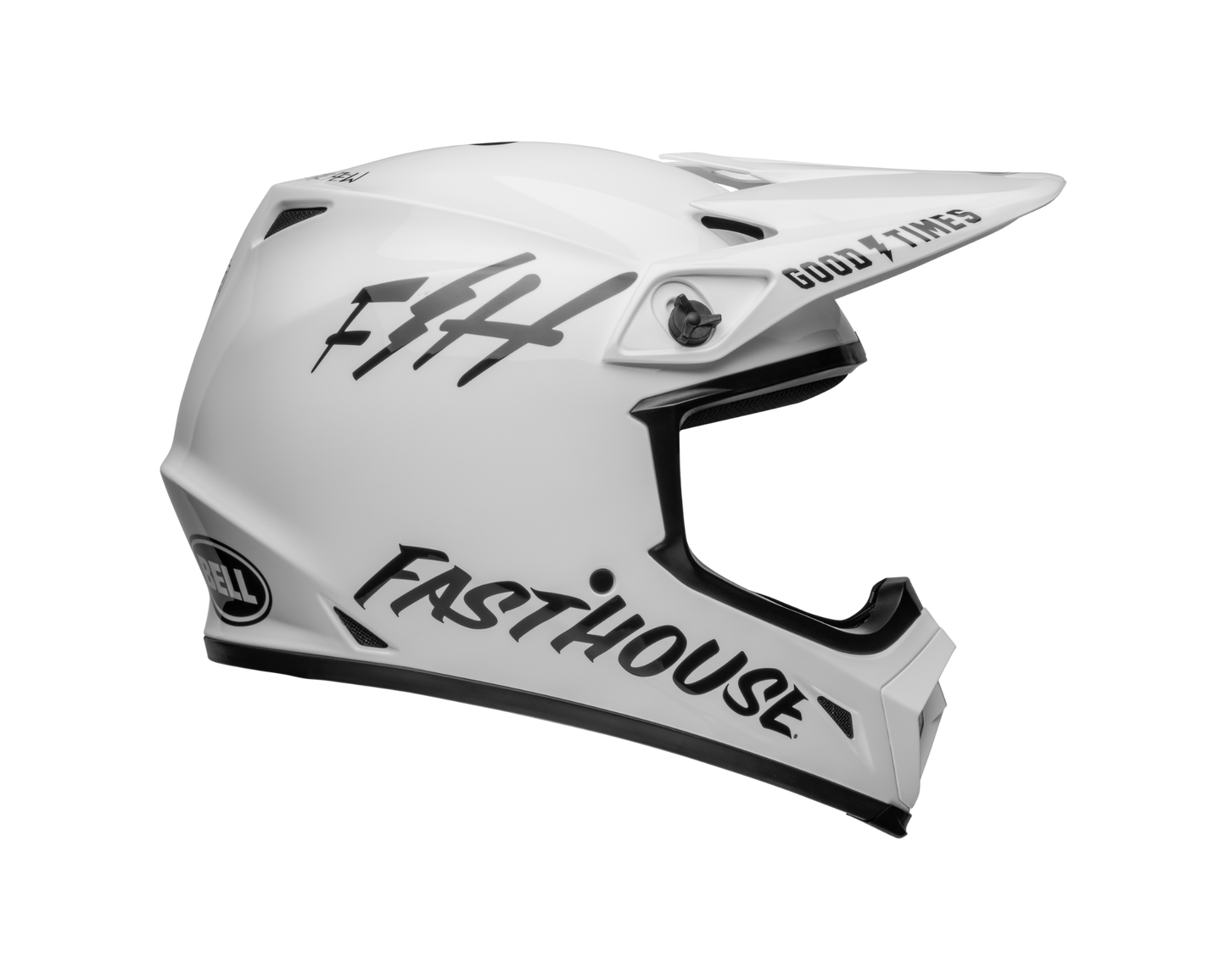 BELL MX-9 MIPS FASTHOUSE WHITE/BLACK HELMET