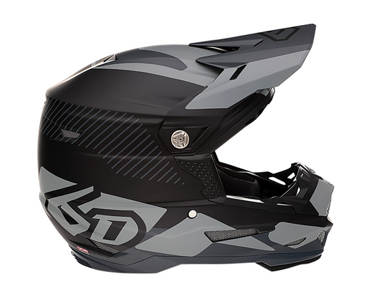 6D ATR-2 FUSION BLACK HELMET