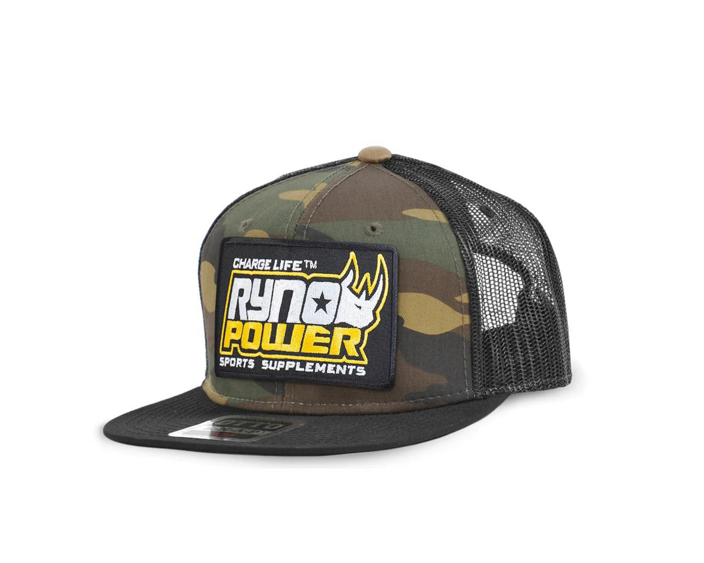 RYNO POWER CAMO CHARGE MESH SNAPBACK